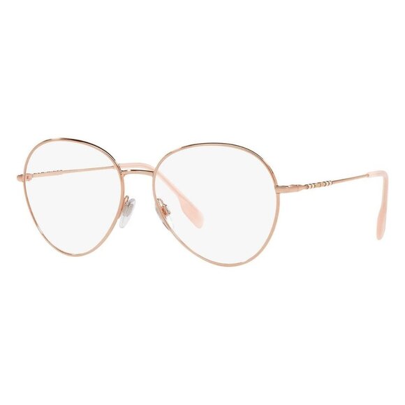 New Authentic  BURBERRY Felicity Pink Aviator BE1366 1337 Glasses Women - Picture 1 of 4